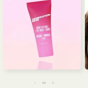 Generation Skin Quick Fix N Chill  2-in-1 Mask + Scrub